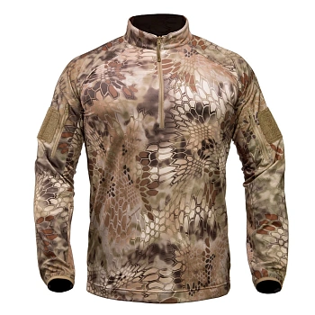 КУРТКА KRYPTEK VALHALLA LS ZIP С МОЛНИЕЙ И ДЛИННЫМИ РУКАВАМИ HIGHLANDER