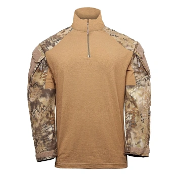 ТОЛСТОВКА KRYPTEK TACTICAL  МОЛНИЯ ДЛИННЫЕ РУКАВА COYOTE/HIGHLANDER