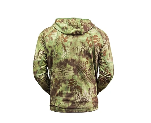 ТОЛСТОВКА С КАПЮШОНОМ KRYPTEK SHERPA ZIP HOODIE MANDRAKE- фото №2