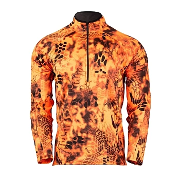 ТОЛСТОВКА KRYPTEK CRONOS 1/2 ZIP INFERNO