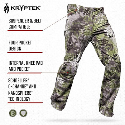 БРЮКИ KRYPTEK TORA LW ALTITUDE- фото №3