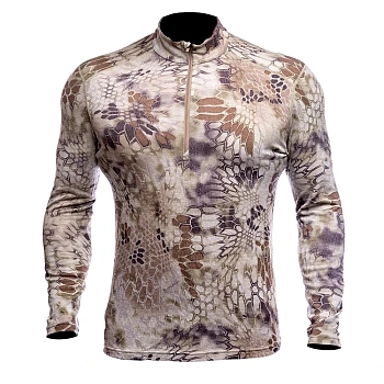 ФУТБОЛКА ТЕРМОБЕЛЬЁ KRYPTEK HOPLITE II MERINO 1/4 ZIP MW СРЕДНЕЙ ПЛОТНОСТИ HIGHLANDER