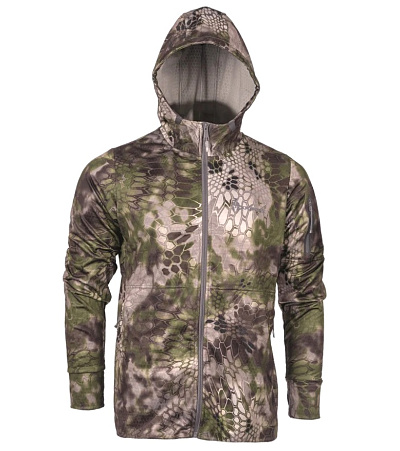 ТОЛСТОВКА С КАПЮШОНОМ KRYPTEK ARMA ПОЛНАЯ МОЛНИЯ ALTITUDE- фото №1