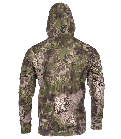 ТОЛСТОВКА С КАПЮШОНОМ KRYPTEK ARMA ПОЛНАЯ МОЛНИЯ ALTITUDE- фото №2