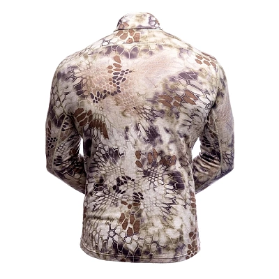ФУТБОЛКА ТЕРМОБЕЛЬЁ KRYPTEK HOPLITE II MERINO 1/4 ZIP HW ТОЛСТАЯ HIGHLANDER- фото №2