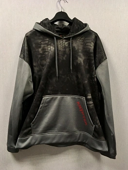 ТОЛСТОВКА С КАПЮШОНОМ KRYPTEK TRIAD HOODIE TYPHON/DARK CHARCOAL