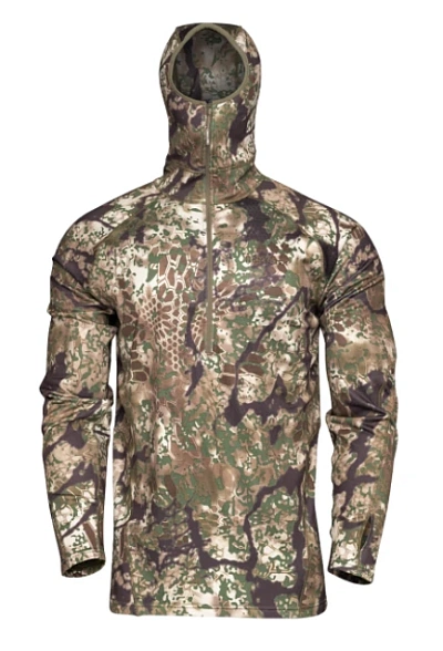 ТОЛСТОВКА С КАПЮШОНОМ KRYPTEK CRONOS HOODIE TRANSITIONAL- фото №1