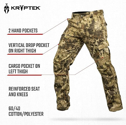 БРЮКИ KRYPTEK STALKER HIGHLANDER- фото №4