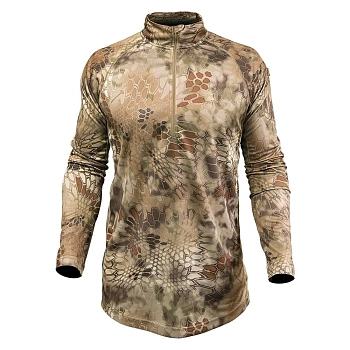 ФУТБОЛКА KRYPTEK HYPERION LS ZIP HIGHLANDER